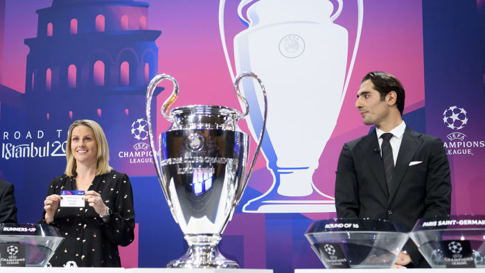 The Champions League last 16 is set